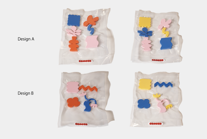 magnet set "flowers"