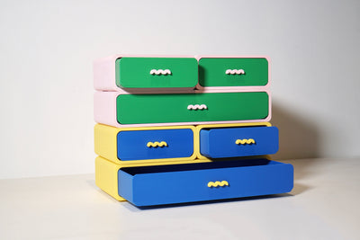 wave knob tabletop shelf