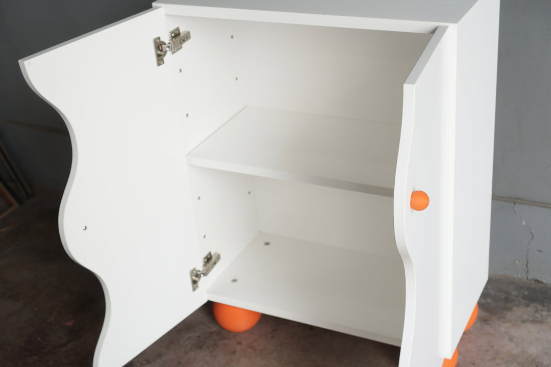 wave door cabinet