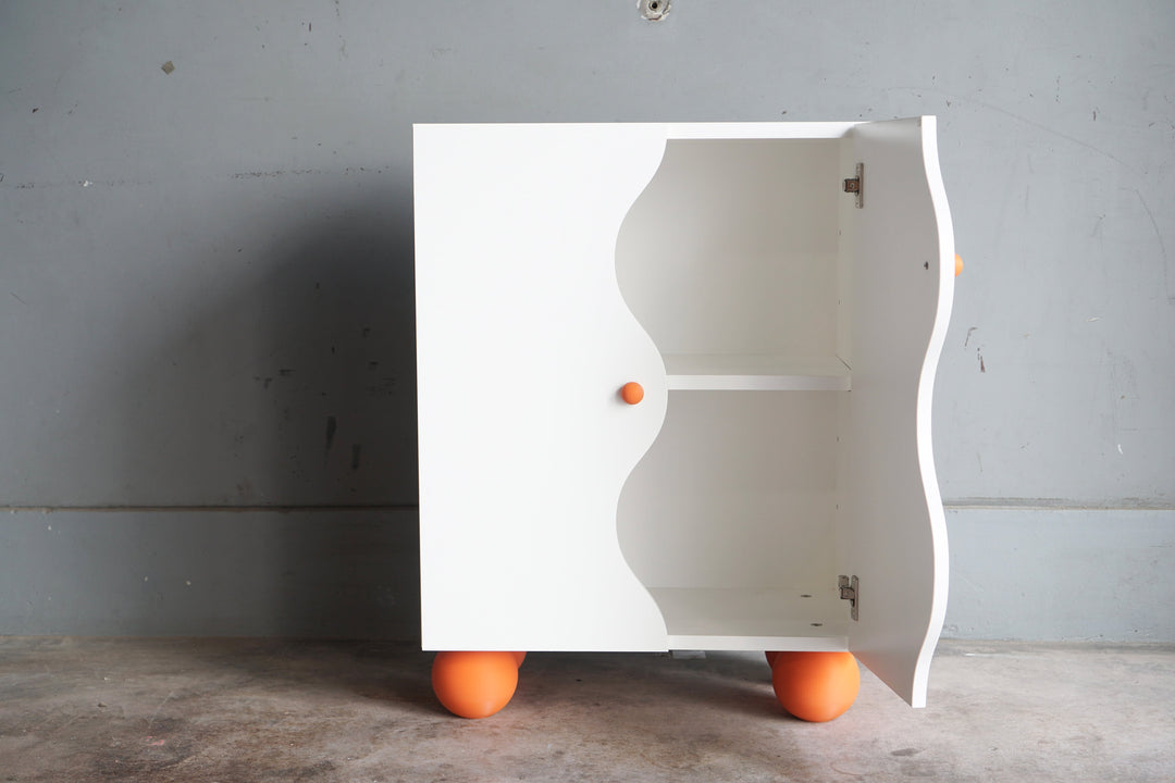 wave door cabinet