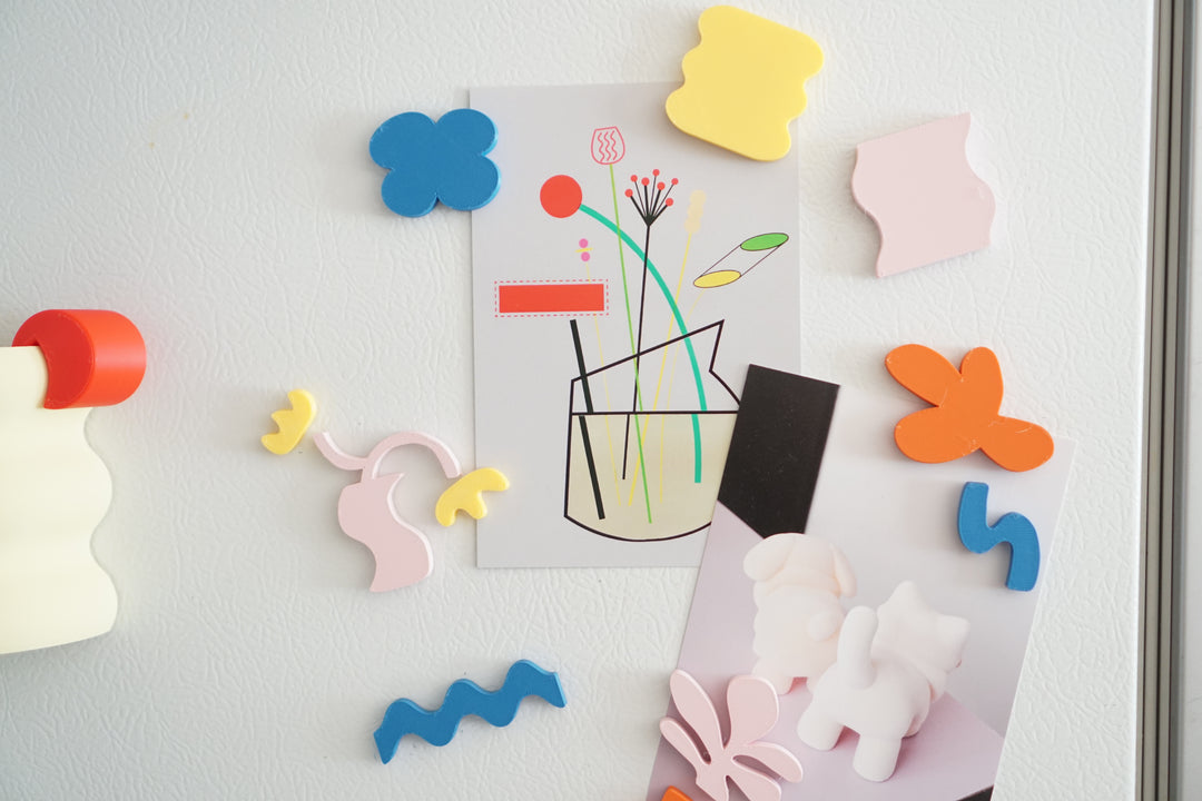 magnet set "flowers"