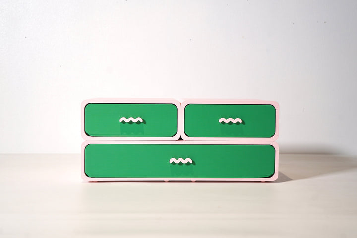 wave knob tabletop shelf