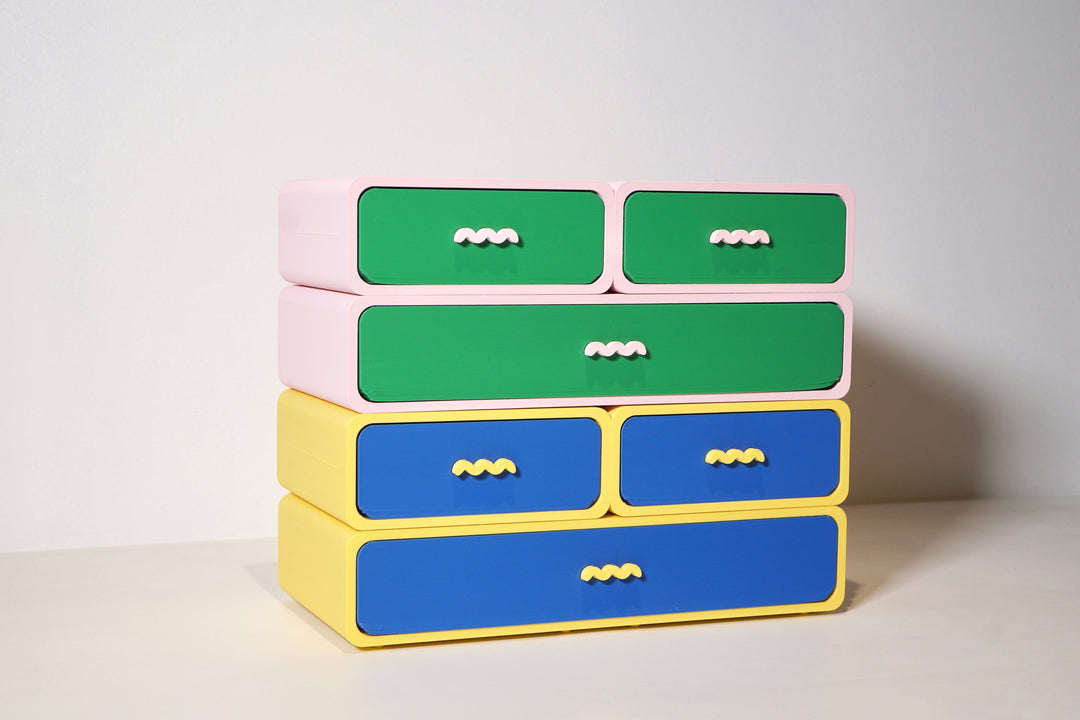 wave knob tabletop shelf