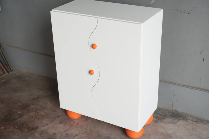 wave door cabinet
